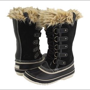 Sorel Joan of Arctic Black Waterproof Boots